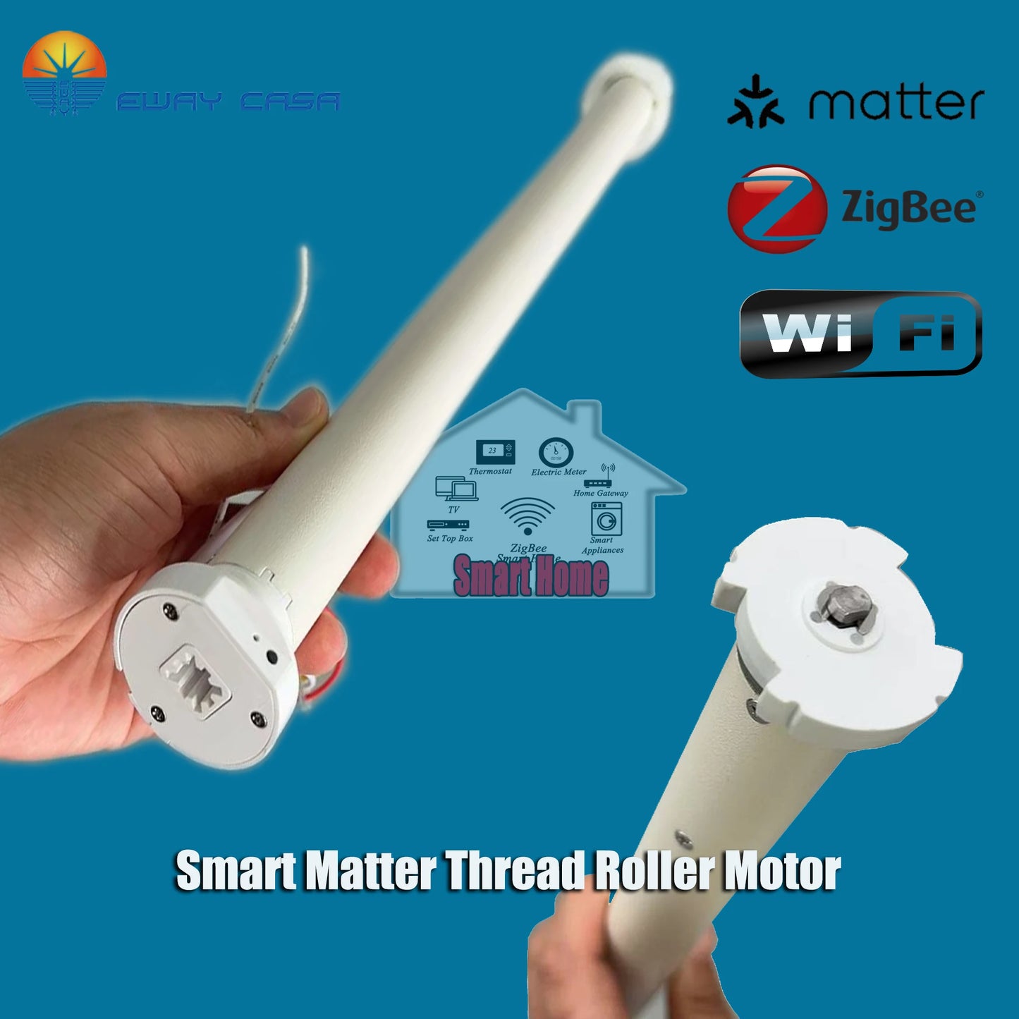 matter thread motors for roller blinds details