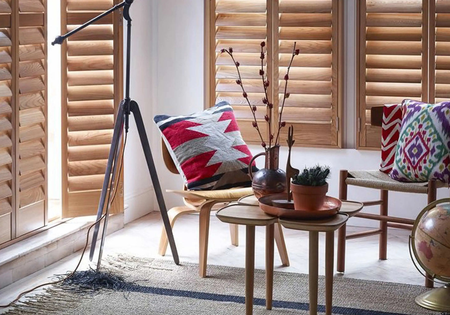 plantation shutters sliding folded door effect 5