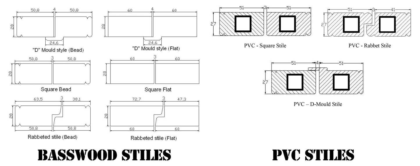 plantation shutters sliding folded door stiles
