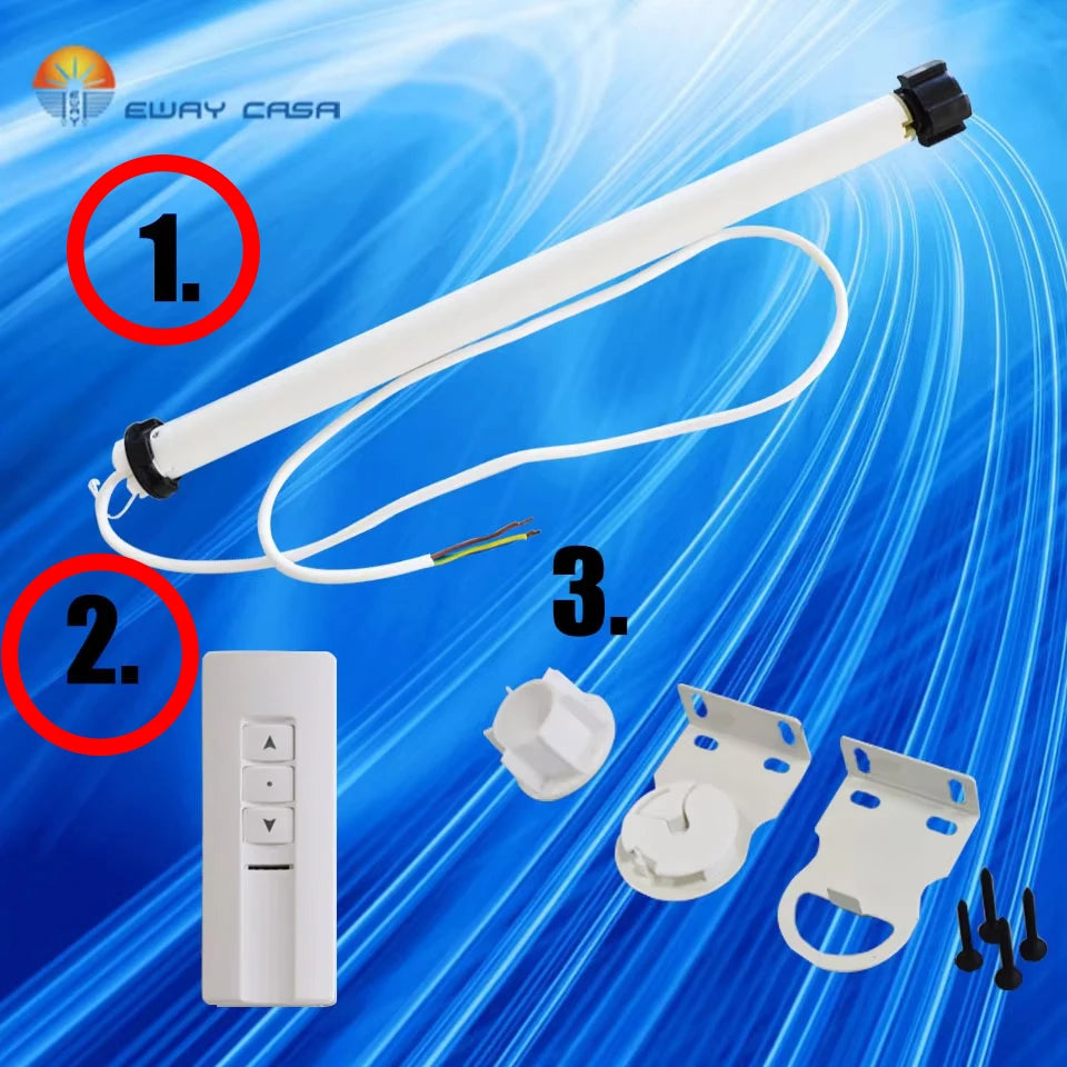 EWAY CASA tubular motor and remote set