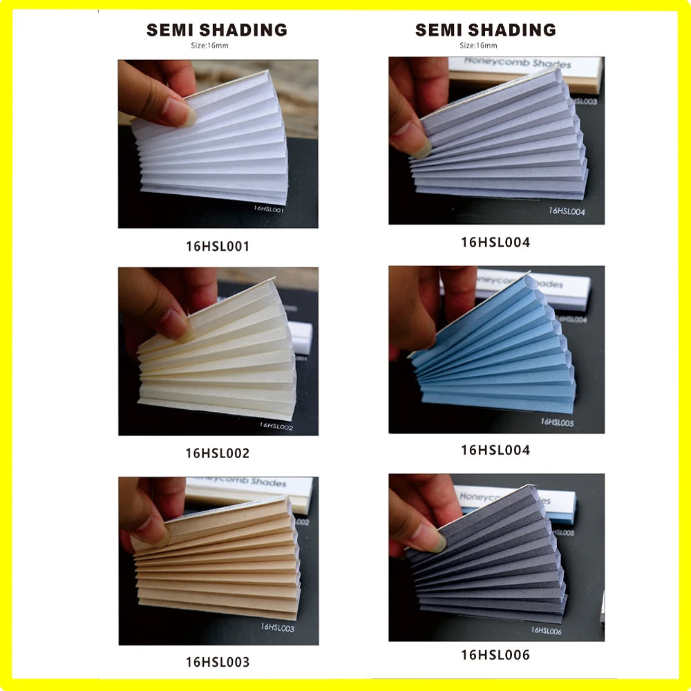 Solar Powered Motorized Honeycomb Shades for Inward-Opening Windows Daylight Fabrics