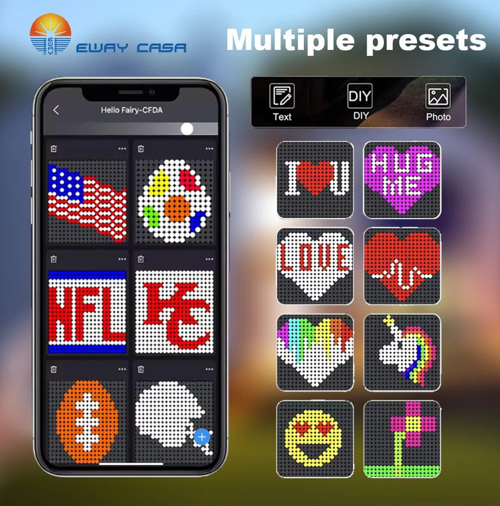 Smart LED Curtain DIY Light Multiple presets