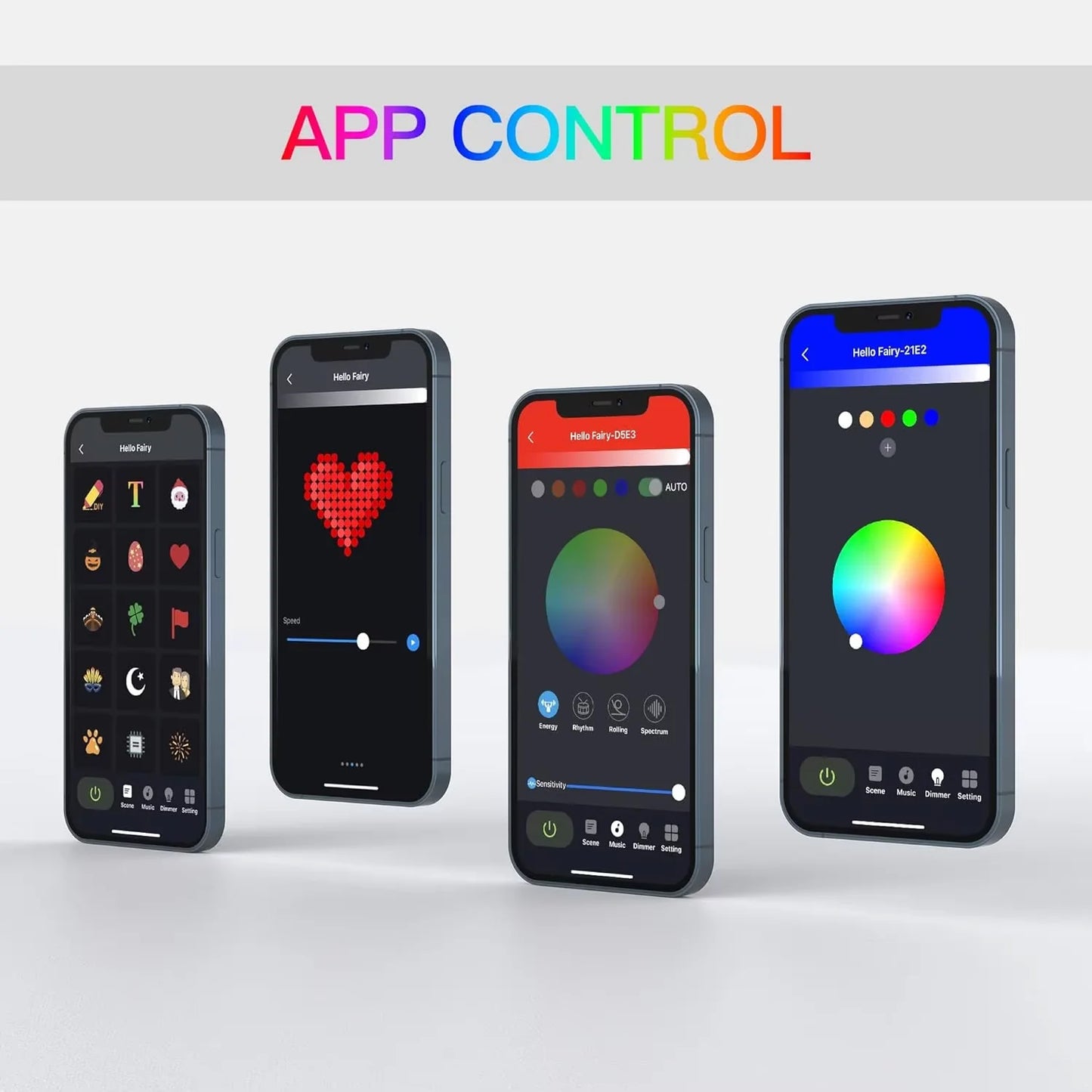 Smart_LED_Curtain_DIY_Light_Multiple_presets APP control
