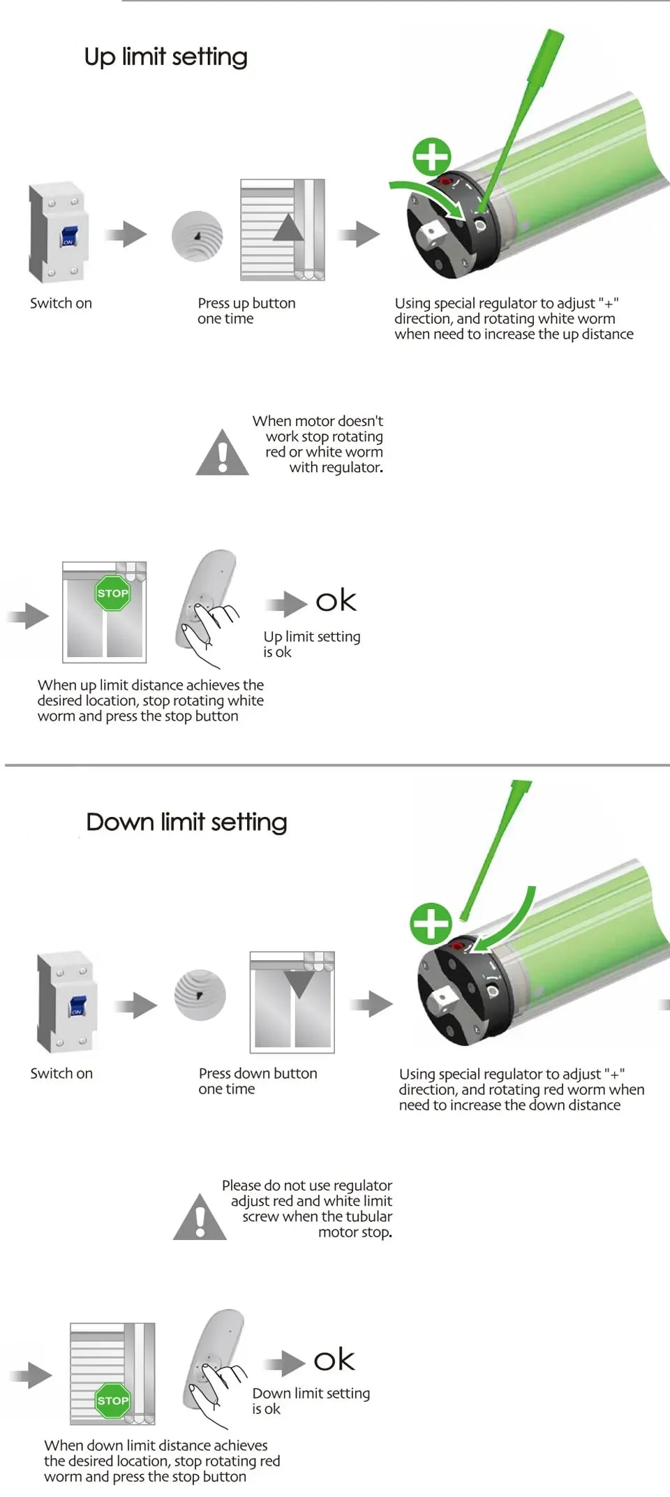 motorized wooden blind motor manual
