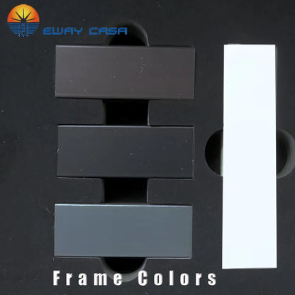 Solar Powered Motorized Honeycomb Shades for Inward-Opening Windows Track Colors