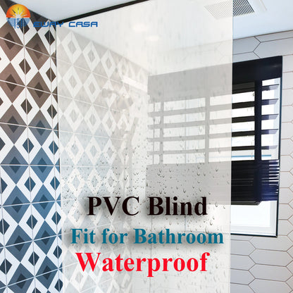 faux wooden blind Cordless control waterproof