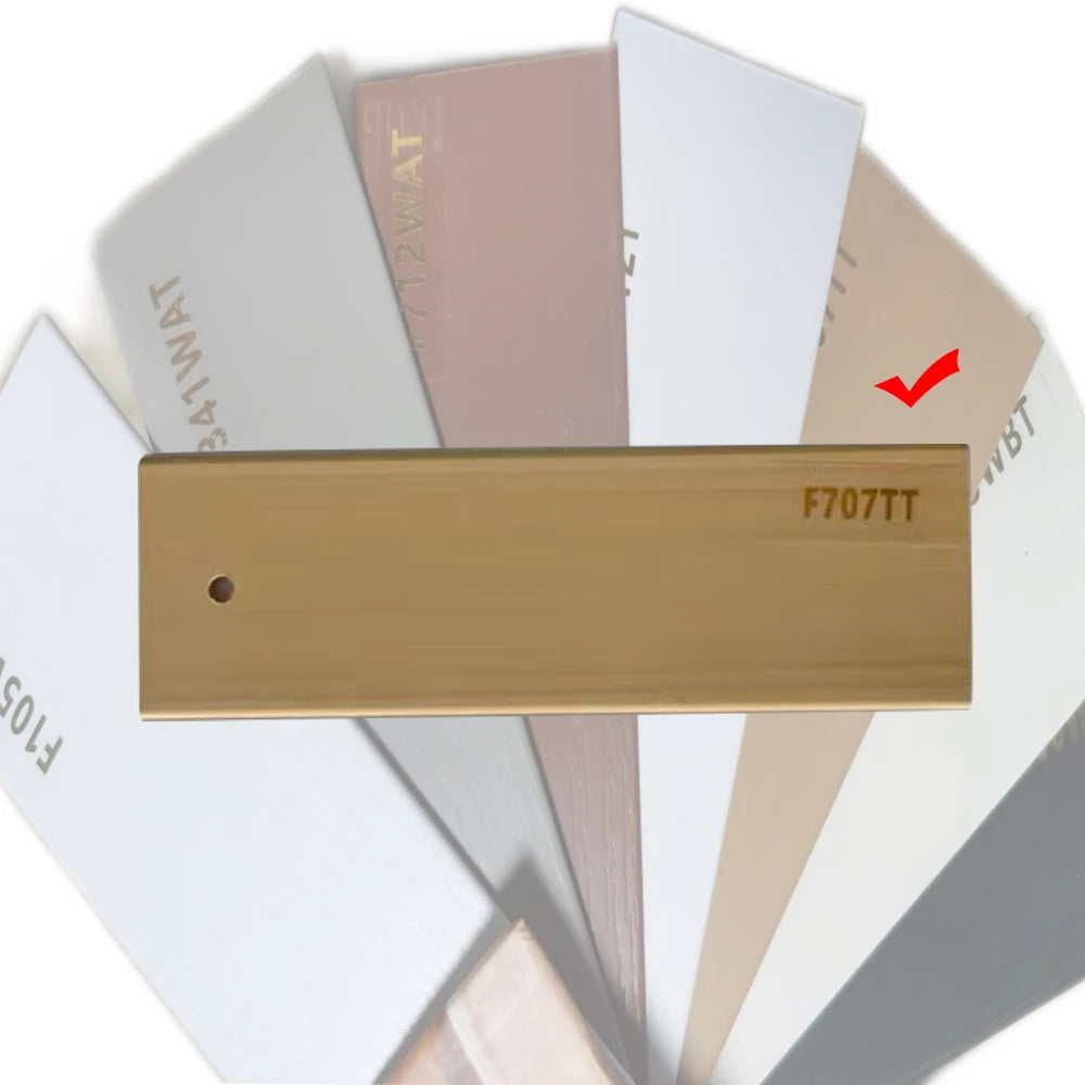 faux wooden blind Cordless control plain brown color