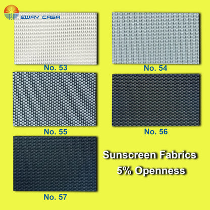 FGS Electric Fabric Canopy Buckles for Outdoors 5% openness Fabrics