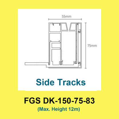 FGS Electric Fabric Canopy Buckles for Outdoors Side Track Sizes
