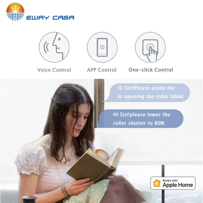 Aqara blind motor voice control