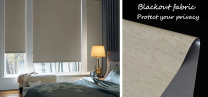 Automatic Blackout Roller Blinds Blackout Fabric