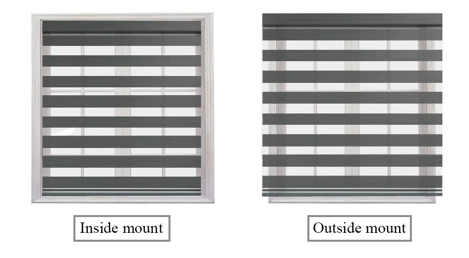 Blinds Inside and Outside Mount