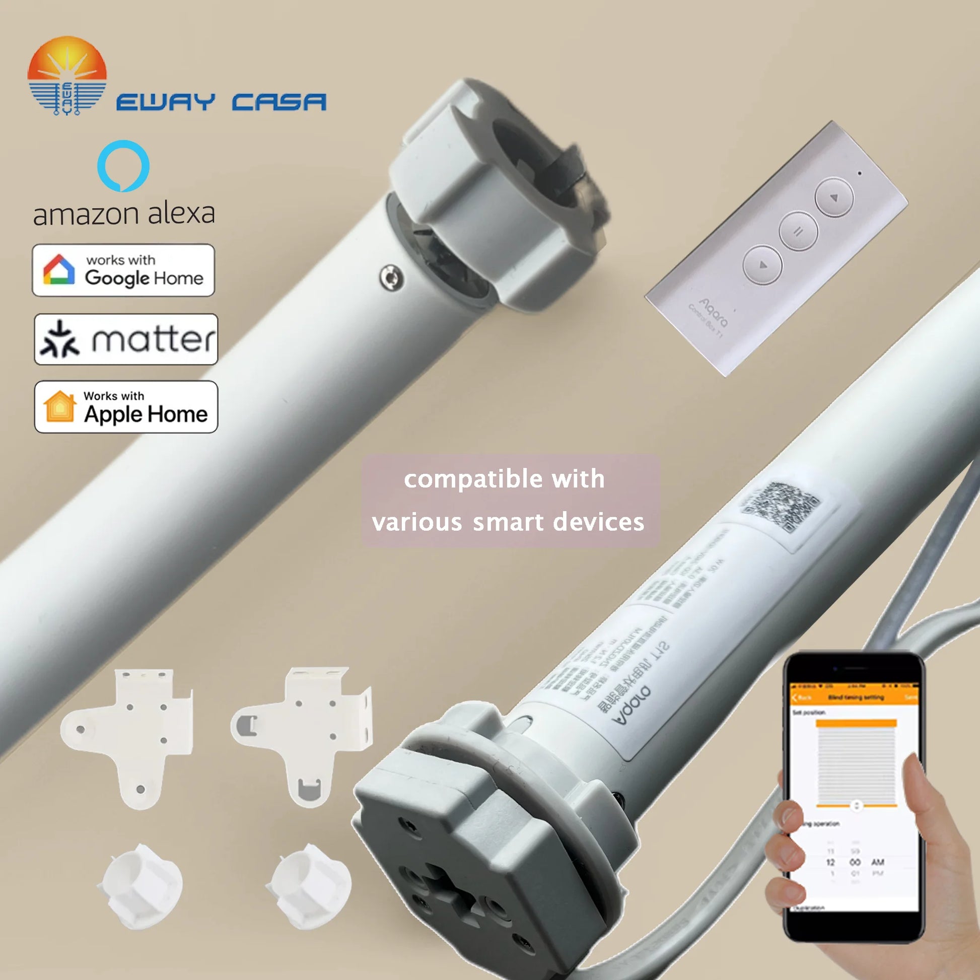 Automatic Blackout Roller Blinds Motor