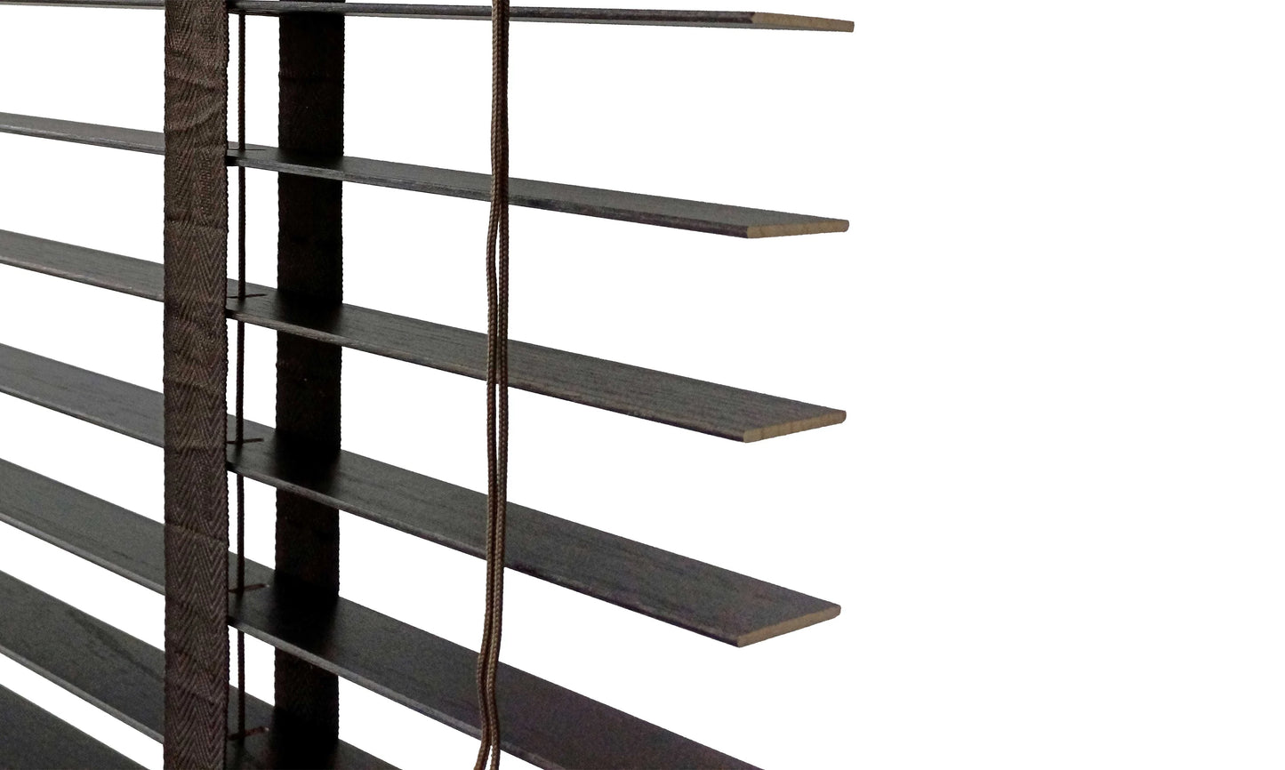 faux wooden blind Cordless control slats