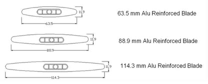 Custom Waterproof PVC Plantation Shutters Blade Sizes