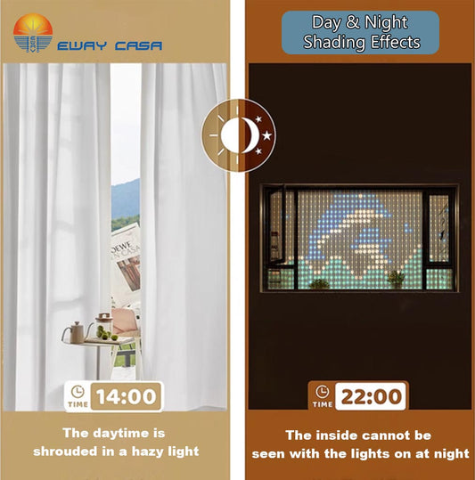 Smart_LED_Curtain_DIY_Light_Multiple_presets_Day_and_night_shading effects