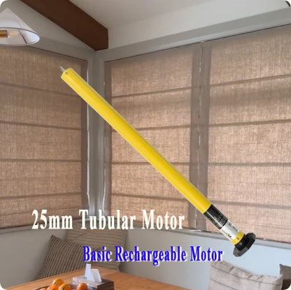 Electric Track for Roman Blinds 25mm Battery Motor