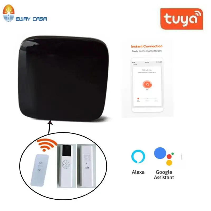 Tuya Smart app remote controller for AOK and Sunfree curtain motors