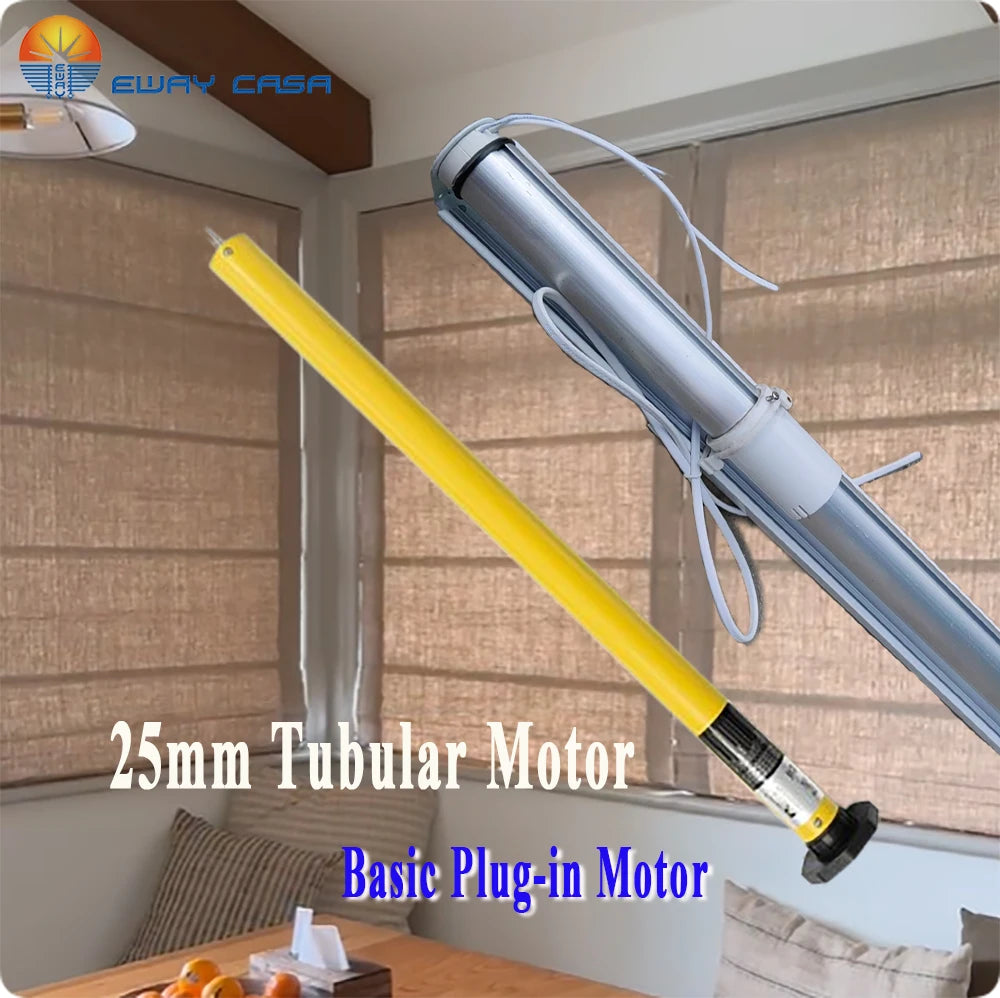 Electric Track for Roman Blinds Plug in Motor Track