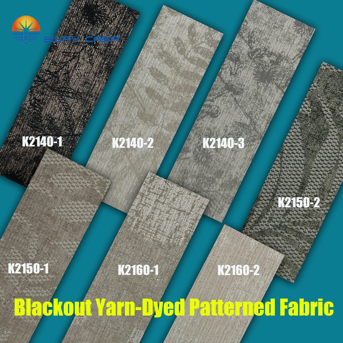 Roman Blind Yarn Dyed Fabric Options