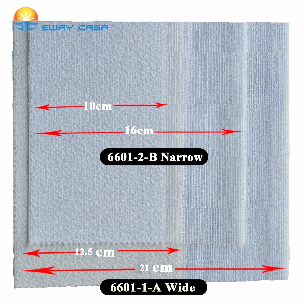 Smart Curved Vertical Blinds Custom Track Made to Drawing Voile Fabrics