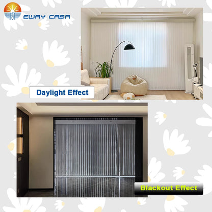 Vertical Window Blinds blackout light filtering