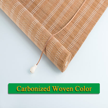bamboo shade light filtering carbonized woven 2.5mm