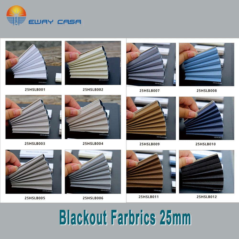 cellular shade blackout fabrics 25mm