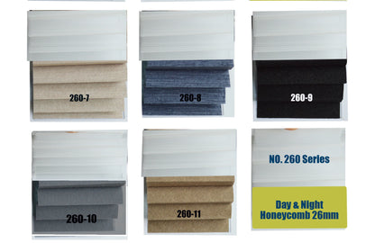 cordless day night cellular shades fabric 260