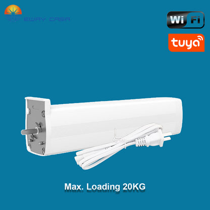 electric telescopic curtain track WIFI TUYA motor