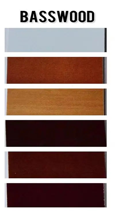 motorized wooden blind basswood colors