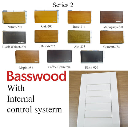 plantation shutters wood stain colors internal control