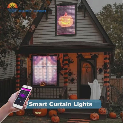 Smart_LED_Curtain_DIY_Light_Room_Decoration show