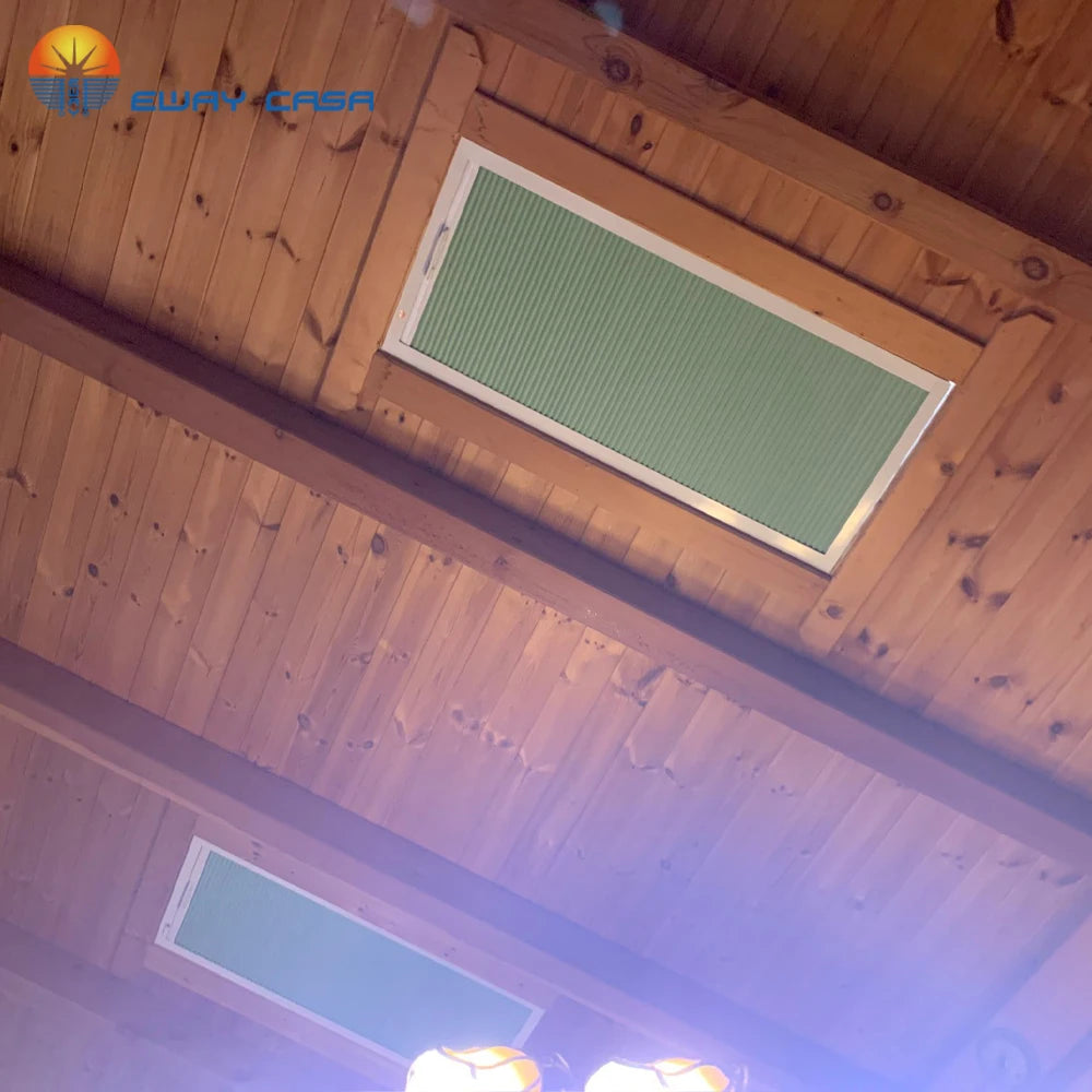 skylight cellular shades manual control