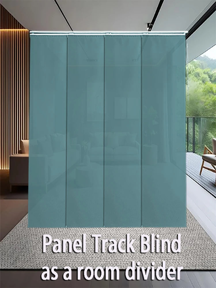 sliding panel shades for living room