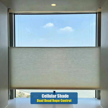 top down bottom up celluar shades dual control