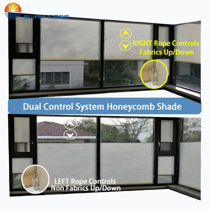 top down bottom up cellular shades dual rope controls