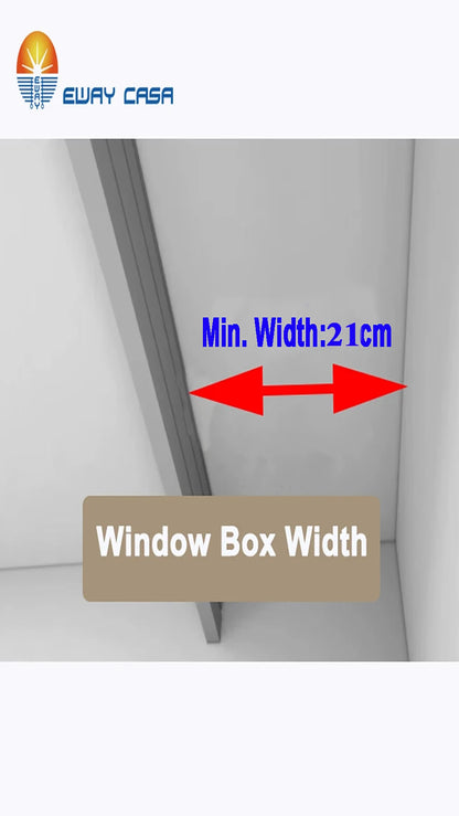 Vertical Window Blinds, assembly space