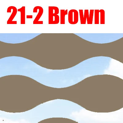 zebra shades fabrics wavy brown